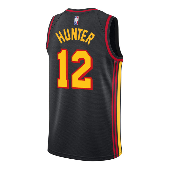 Men's Atlanta Hawks De'Andre Hunter Statement Edition Jersey - Black