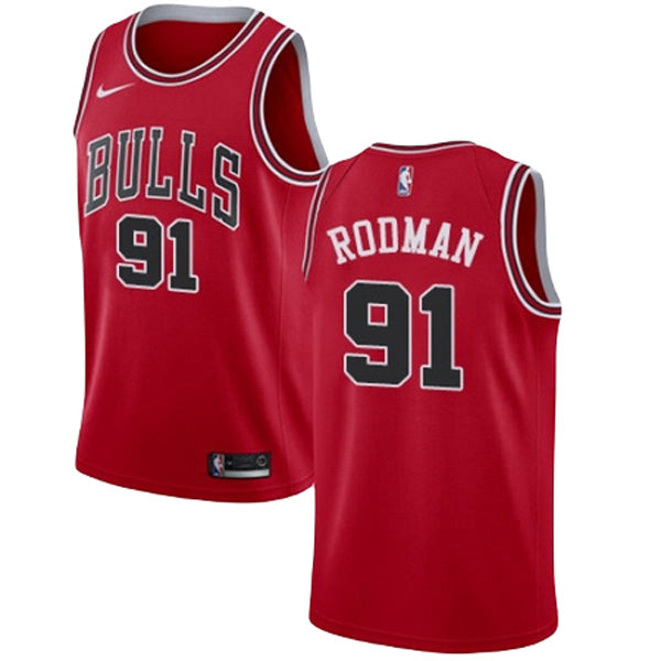 Youth Chicago Bulls Dennis Rodman Icon Edition Jersey - Red