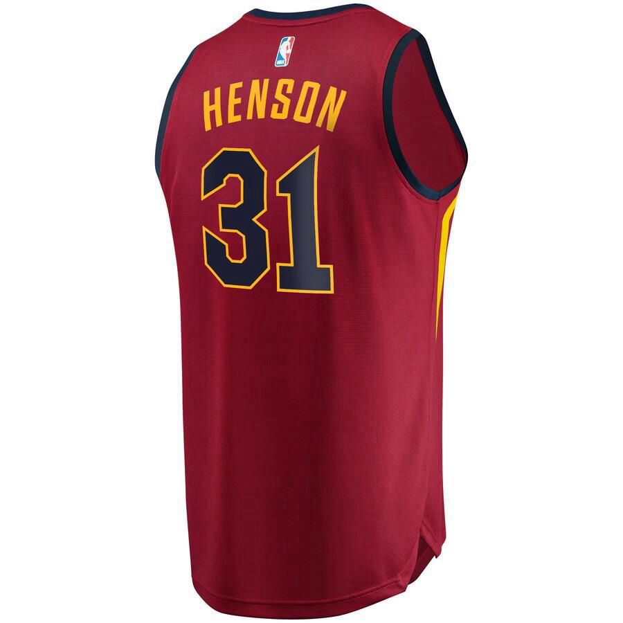 Cleveland Cavaliers John Henson Fanatics Branded Replica Fast Break Player Icon Jersey Kids - Burgundy | Ireland F8404S3